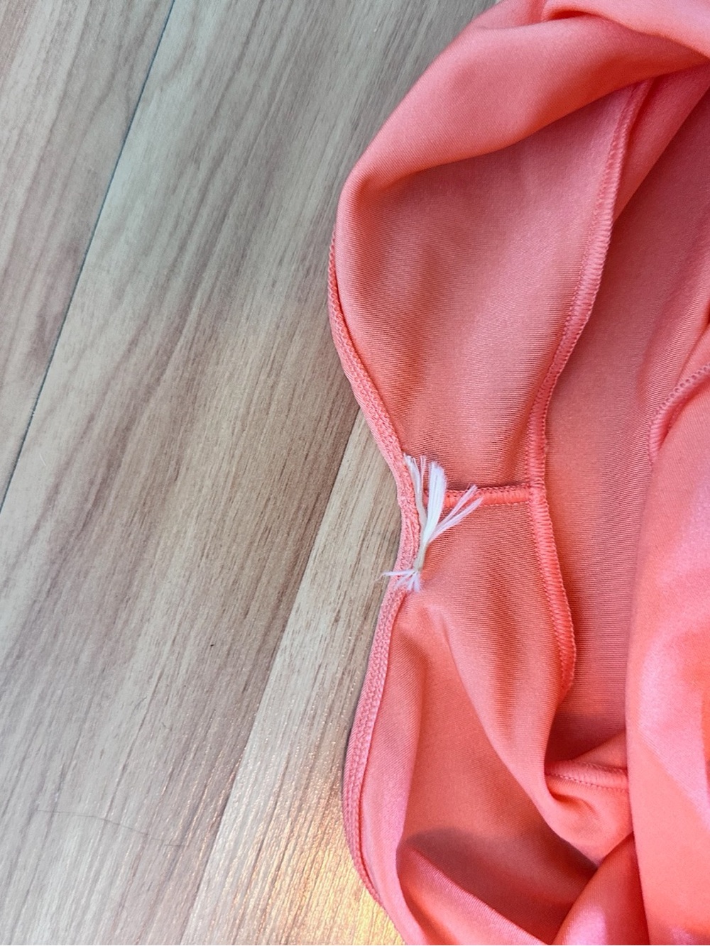 Baobab - Mia mini dress batwing ruched mini coral - Picture 5 of 7